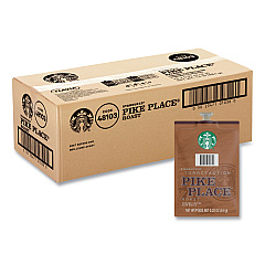 Flavia Starbucks Pike Place Roast Coffee Freshpack, Pike Place, 0.32 oz Pouch, 76/Carton (48103)