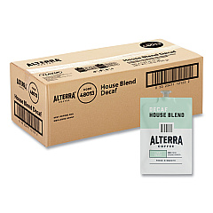 Flavia Alterra Decaf House Blend Coffee Freshpack, 0.25 oz Pouch, 100/Carton (48013)