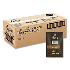 Flavia Peet's French Roast Coffee Freshpack, French Roast, 0.35 oz Pouch, 76/Carton (48036)