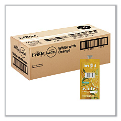 Flavia The Bright Tea Co. White with Orange Tea Freshpack, White with Orange, 0.05 oz Pouch, 100/Carton (48024)