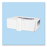 Inteplast Group High-Density Interleaved Commercial Can Liners, 45 gal, 12 microns, 40" x 48", Clear, 250/Carton (S404812N)