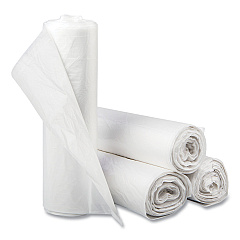 Inteplast Group High-Density Commercial Can Liners, 60 gal, 16 microns, 43" x 48", Natural, 200/Carton (S434816N)