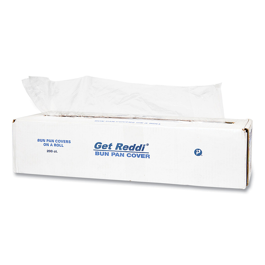 Inteplast Group Poly Bun Pan Cover Lid, 21 x 35, 19 Micron, Clear, 200/Carton (BP21635)