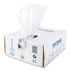 Inteplast Group Food Bags, 22 qt, 1 mil, 10" x 24", Clear, 500/Carton (PB100824)