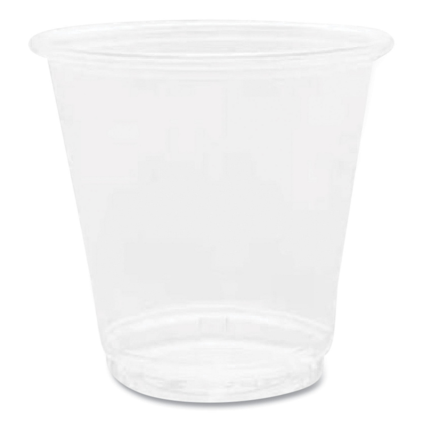 Karat PET Plastic Cups, 3 oz, Clear, 2,500/Carton (CKC3)
