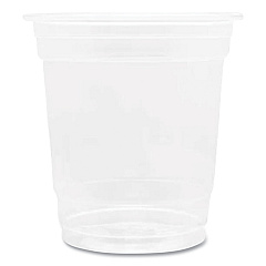 Karat PET Plastic Cups, 8 oz, Clear, 1,000/Carton (CKC8)