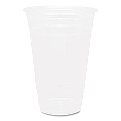 Karat PET Plastic Cups, 20 oz, Clear, 1,000/Carton (CKC20)