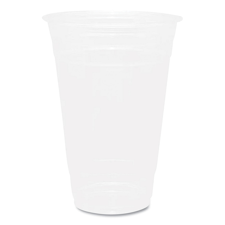 Karat PET Plastic Cups, 20 oz, Clear, 1,000/Carton (CKC20)
