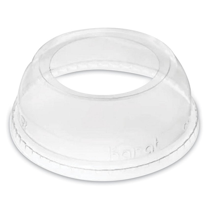 Karat PET Lids, Wide Opening Dome, Fits 12 oz to 24 oz Cold Cups, Clear, 1,000/Carton (CKDL626WH)