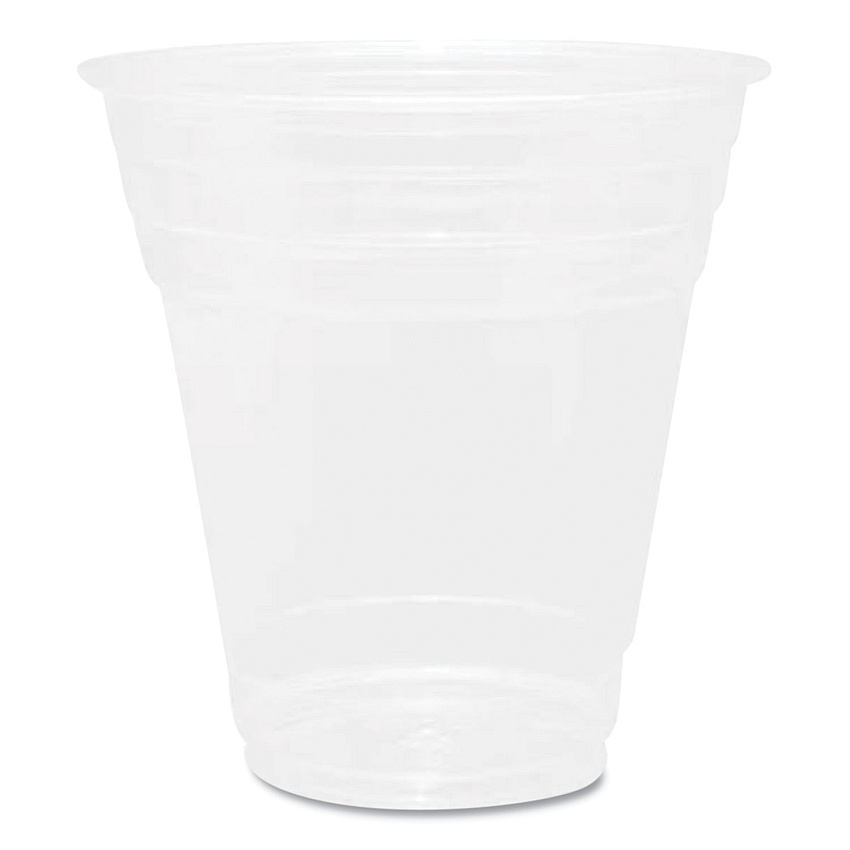 Karat PET Plastic Cups, 98 mm Rim Diameter, 12 oz, Clear, 1,000/Carton (CKC12)