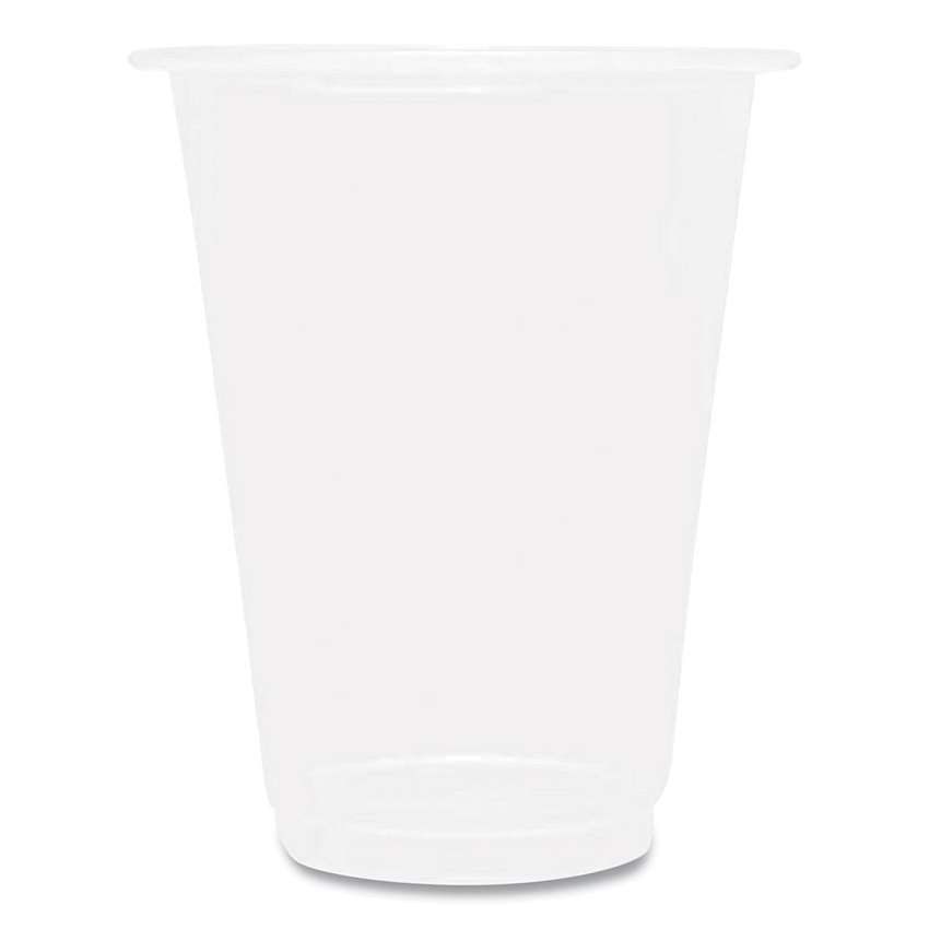 Karat PET Plastic Cups, 7 oz, Clear, 1,000/Carton (CKC7)