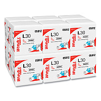 WypAll L30 Towels, Quarter Fold, 12.5 x 12, 90/Polypack, 12 Polypacks/Carton (05812)