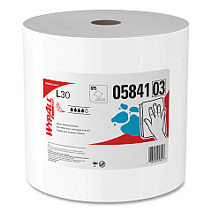 WypAll L30 Towels, 12.4 x 12.2, White, 875/Roll (05841)