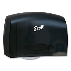 Scott Essential Coreless Jumbo Roll Tissue Dispenser for Business, 14.25 x 6 x 9.7, Black (09602)