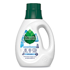 Seventh Generation Natural Liquid Laundry Detergent, Fragrance Free, 45 oz Bottle (45066EA)