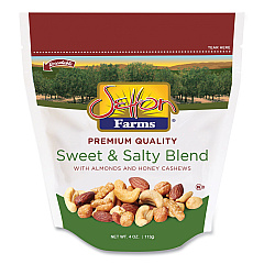 Setton Farms Sweet and Salty Blend, 4 oz Bag, 10/Carton (5913)
