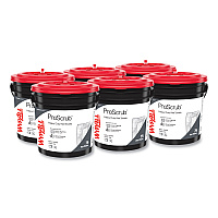 WypAll Power Clean ProScrub Pre-Saturated Wipes, 9.5 x 12, Citrus Scent, Green, 75/Bucket, 6 Buckets/Carton (91371CT)