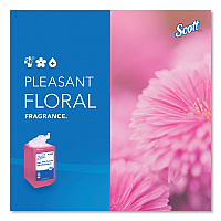 Scott Pro Foam Skin Cleanser with Moisturizers, Light Floral, 1,000 mL Bottle (91552CT)