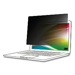 3M Bright Screen Privacy Filter for 15.6" Bezel Widescreen, Fits Laptop/2-in-1, 16:9 Aspect Ratio (BP156W9B)