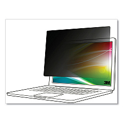 3M Bright Screen Privacy Filter for 15:6" Full Screen Widescreen, Fits Laptop/2-in-1, 16:9 Aspect Ratio (BP156W9E)