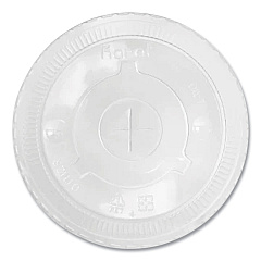 Karat PET Lids, Fits 32 oz Cold Cups, Flat Lid, Clear, 600/Carton (KRTCKCL1045)