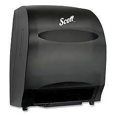 Scott Essential Electronic Hard Roll Towel Dispenser, 12.7 x 9.57 x 15.76, Black (48860)