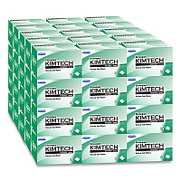 Kimtech Kimwipes, Delicate Task Wipers, 1-Ply, 4.4 x 8.4, 286/Box, 60 Boxes/Carton (34155CT)