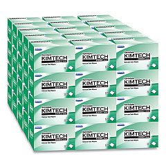 Kimtech Kimwipes, Delicate Task Wipers, 1-Ply, 4.4 x 8.4, 286/Box, 60 Boxes/Carton (34155CT)