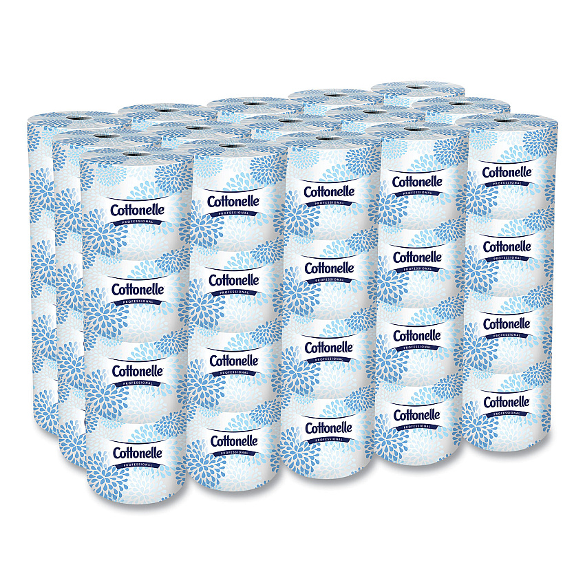 Cottonelle Two-Ply Bathroom Tissue for Business, Septic Safe, White, 451 Sheets/Roll, 60 Rolls/Carton (17713)