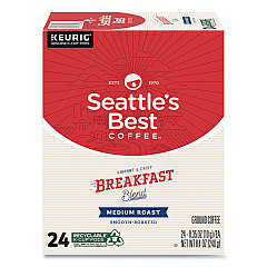 Seattle's Best Breakfast Blend Coffee K-Cups, 24/Box, 4/Carton (12407882CT)