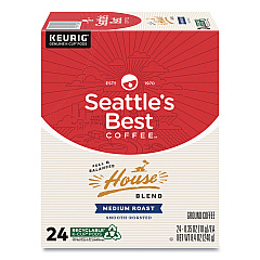 Seattle's Best House Blend Coffee K-Cup, 24/Box, 4/Carton (12407883CT)