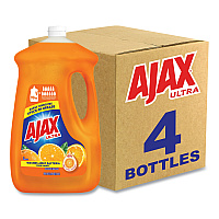 Ajax Dish Detergent, Orange Scent, 90 oz Bottle, 4/Carton (149874)