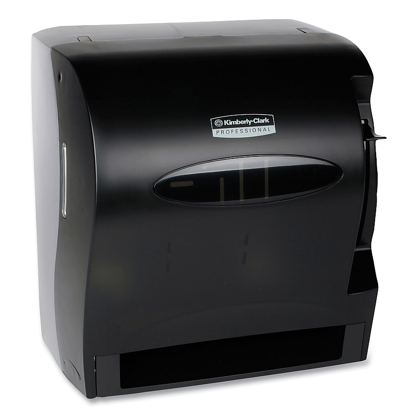 Kimberly-Clark Professional* Lev-R-Matic Roll Towel Dispenser, 13.3 x 9.8 x 13.5, Smoke (09765)