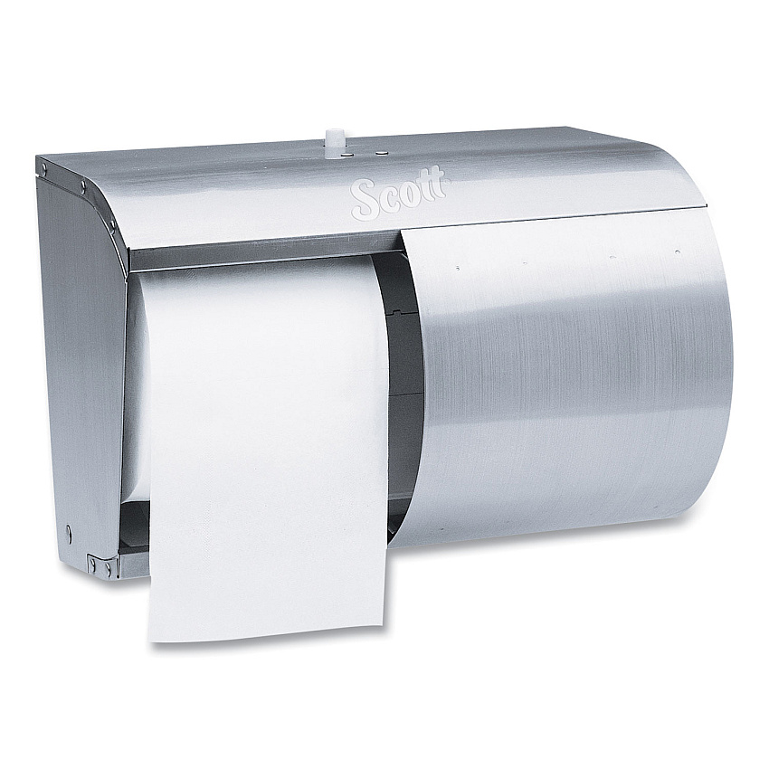Scott Pro Coreless SRB Tissue Dispenser, 7 1/10 x 10 1/10 x 6 2/5, Stainless Steel (09606)