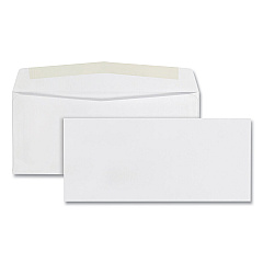 Quality Park Business Envelope, Side Seam, #10, Commercial Flap, Gummed Closure, 4.13 x 9.5, White, 500/Box (90020)