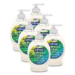 Softsoap Moisturizing Hand Soap, Aloe, 7.5 oz Bottle, 6/Carton (45634)