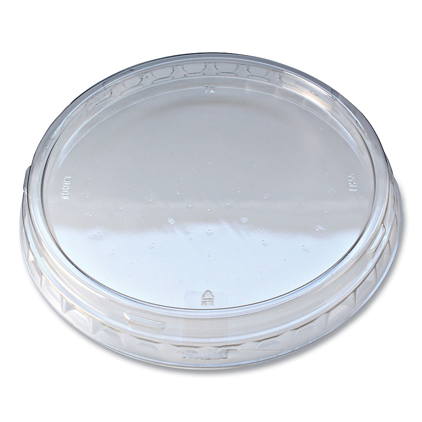 Fabri-Kal Recycleware Round Deli Container Lids, Clear, Plastic, 500/Carton (LRDOF)