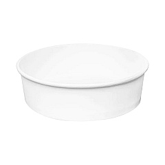 Karat Food Bucket, 48 oz, 7.99" Dia x 2.4"h, White, Paper, 270/Carton (FPPSB48)