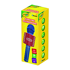 Crayola Karaoke Wireless Microphone, Blue (CKM150B)