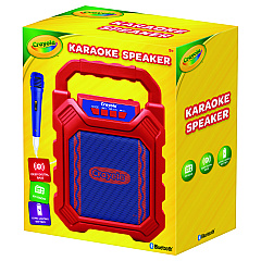 Crayola Karaoke Speaker, Bluetooth, Red/Blue (CBX210RM)