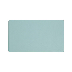 Smead Vegan Leather Desk Pads, 23.6" x 13.7", Light Blue (64840)