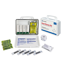 First Aid Only Unitized OSHA Compliant Heat Stress Kit, 26 Pieces, Plastic case (5250)