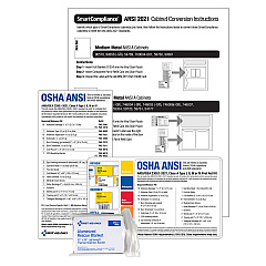First Aid Only Smart Compliance A 2021 Conversion Kit, 11 Pieces (91365)