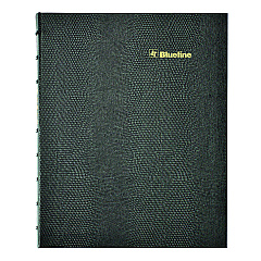 Blueline Plan and Link Weekly Appointment Planner, 9.25" x 7.25", Black Cover, 12-Month (Jan to Dec): 2025 (C5275C81)