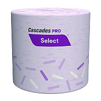 Cascades Select Standard Bath Tissue, 1-Ply, White, 1,000/Roll, 96 Rolls/Carton (B152)