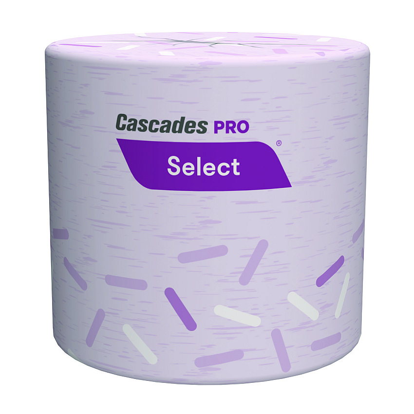 Cascades Select Standard Bath Tissue, 1-Ply, White, 1,000/Roll, 96 Rolls/Carton (B152)