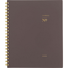 Cambridge Workstyle Weekly/Monthly Planner, 11 x 9.38, Brown/Gold Cover, 12-Month (Jan to Dec): 2025 (160690504)