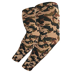 ergodyne Chill-Its 6695 Sun Protection Arm Sleeves, Polyester/Spandex, X-Large/2X-Large, Camo (12192)