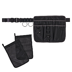 ergodyne Arsenal 5715 Cleaning Apron Pouch with Pockets, 10 Compartments, 11 x 13.5, Nylon, Black (13718)