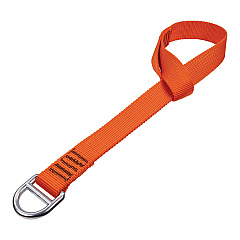 ergodyne Squids 3177 Anchor Choke Strap for Tool Tethering, 60 lb Max Safe Working Capacity, 28" Long, Orange (19195)